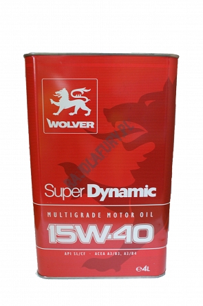 Wolver Super Dynamic SAE 15W-40 4L