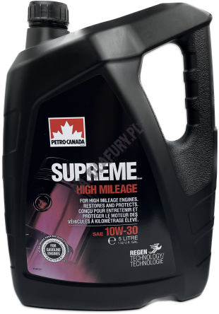 Petro-Canada SUPREME High Mileage 10w30 5L 